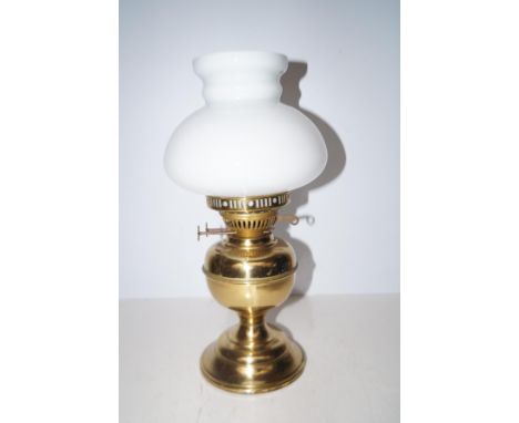 Brass oil lamp