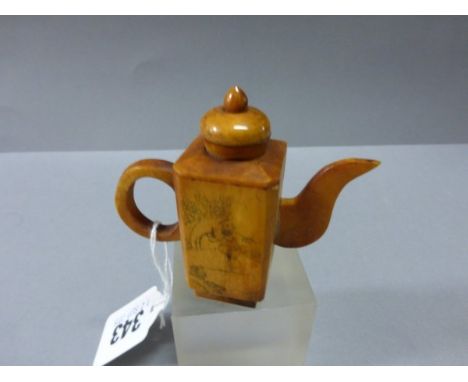 Miniature Bone Teapot