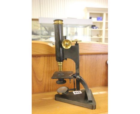 Early 20th century R & J Beck of London Microscope