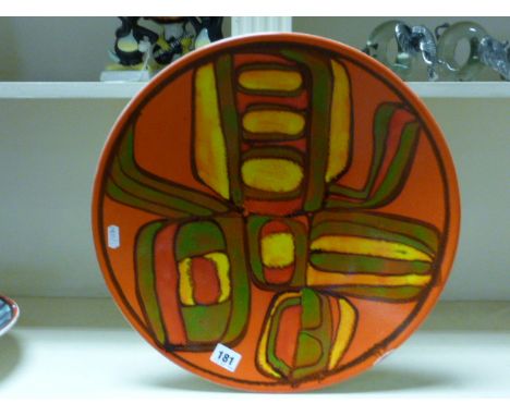 Poole Pottery 'Delphis' Charger