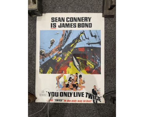 You Only Live Twice - James Bond - Vintage Film Poster.