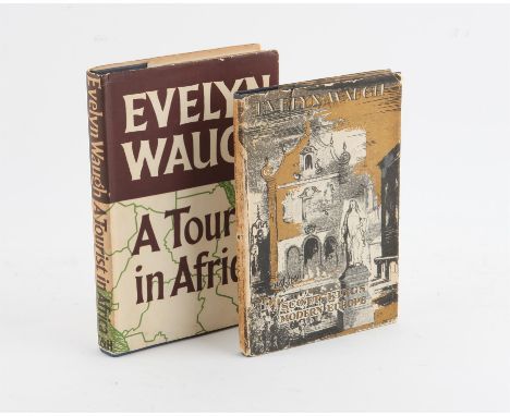 AMENDED DESCRIPTION - Two first editions by Evelyn Waugh. A Tourist in Africa. First edition, 3rd impression, published 1960 