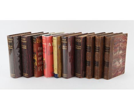 AMENDED DESCRIPTION - Evelyn Waugh, novels, to include: 'A Handful of Dust', first edition, published by Chapman & Hall 1934,