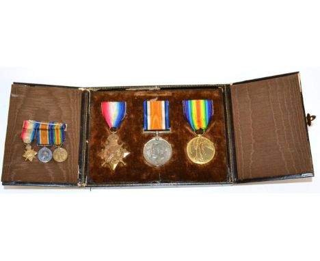 A First World War Trio, awarded to 2.LIEUT.G.R.GELDER.WELSH R. comprising 1914-15 Star, British War Medal and Victory Medal, 