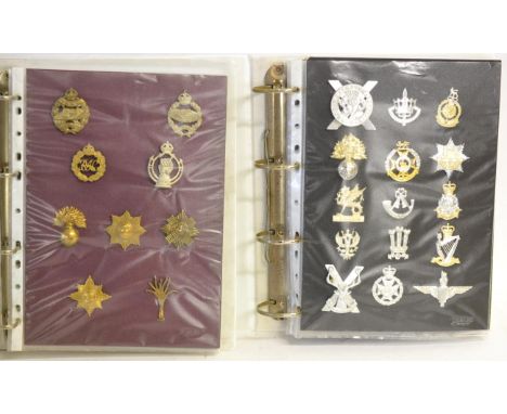 A Collection of Ninety Five Regiments of the British Army Cap Badges, The Cavalry and Royal Armoured Corps, Brigade of Guards