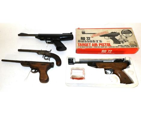 PURCHASER MUST BE 18 YEARS OF AGE OR OVER A BSA Scorpion .177 Calibre Air Pistol, numbered A33224, with gloss black finish; a