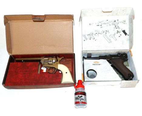 PURCHASER MUST BE 18 YEARS OF AGE OR OVER A Umarex Replica Colt Single Action Army .45 ''Peacemaker'' .177 Calibre CO2 BB Air