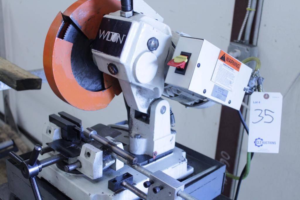 Wilton F225 cold saw with coolant Model F225 Serial 0610035