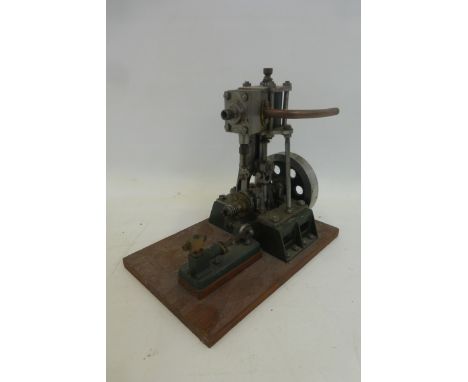 A scratch built model of a stationary engine.