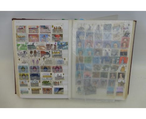 A good stock stamp album of Queen Victoria and Queen Elizabeth, including a large quantity of Penny Reds; also unused 1966 Wo