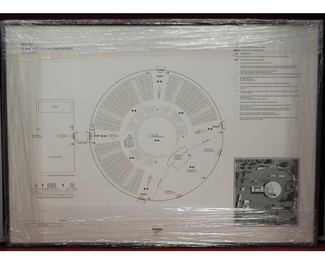 Assorted circus related prints, principally being late 20th century, to include Big Top layout plan, humorous examples, histo