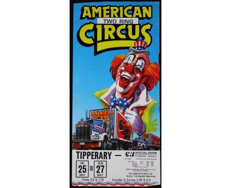 American 2 Ring Circus Posters. 1980’s (4)