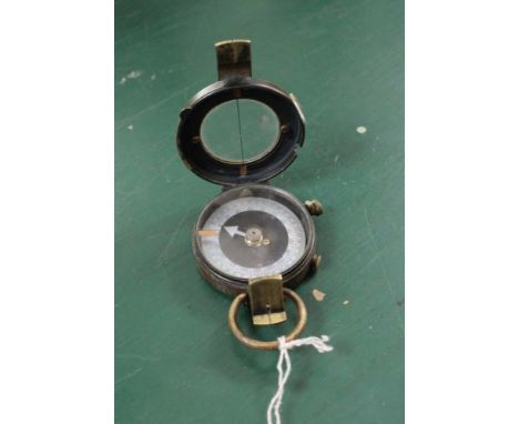 A MILITARY SIGHTING COMPASS 