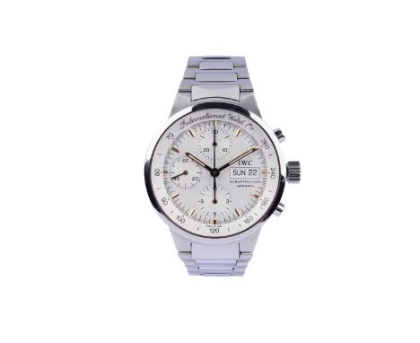 International Watch Co. (IWC) GST: a stainless steel cased automatic chronograph wristwatch, ref. IW370713, serial no. 2867xx