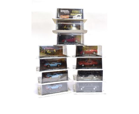 ELEVEN 1/43 SCALE EAGLEMOSS JAMES BOND MODEL VEHICLES  each mint or near mint and boxed (all still carded). 