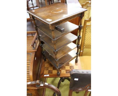 An Edwardian card table, a small music stand and a chess table, (3)