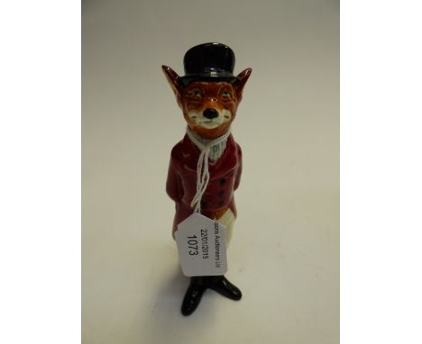 A Royal Doulton figure of Mr Fox in hunting costume D6448