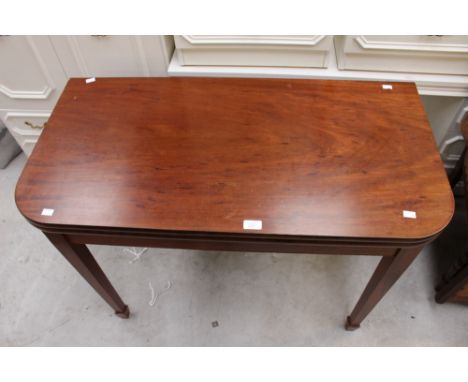 A fold over card table