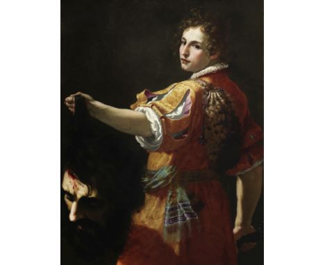 Jacopo Vignali (Prato Vecchio 1592-1664 Florence)David with the Head of Goliath oil on canvas113.5 x 87.5cm (44 11/16 x 34 7/