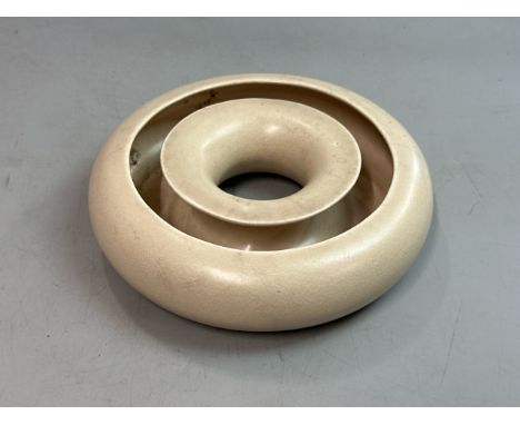 A 1930's art deco Clarice Cliff posy bowl, 4.5cm high, 17cm diameter / T17