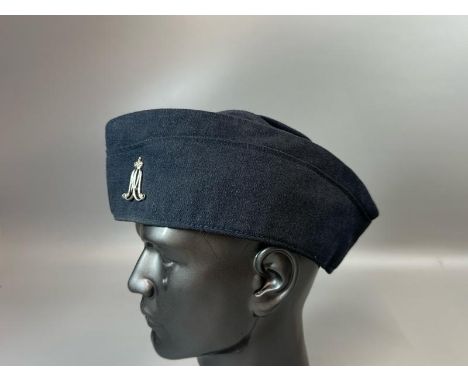 A Cold War Dutch Royal Netherlands Military Academy cap dated 1984 manufactured by A. Kempf GmbH &amp; Co. KG, a known German