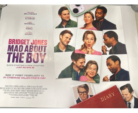 'Bridget Jones - Mad About the Boy', Renee Zellweger, 2025 UK Quad film poster, 30" x 40", rolled / T13