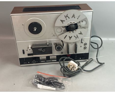 AKAI 4000D reel to reel tape recorder, untested / T14