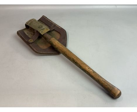 A Swiss military folding shovel / AN33 
