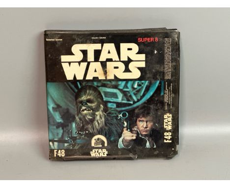 Star Wars - boxed 1977 Super 8 film reel , selected scenes