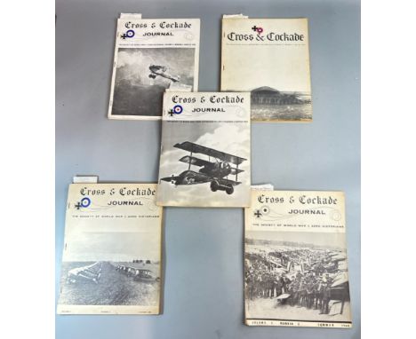 Five original editions of "Cross & Cockade Journal – The Society of World War I Aero Historians", published between 1960 and 