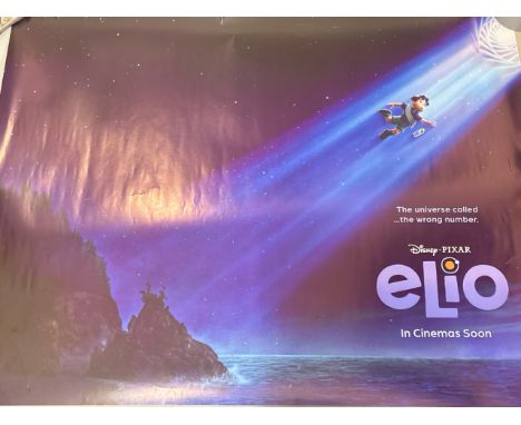 'Elio', Disney Pixar animation, 2023 UK Quad film poster, 30" x 40", rolled / T13