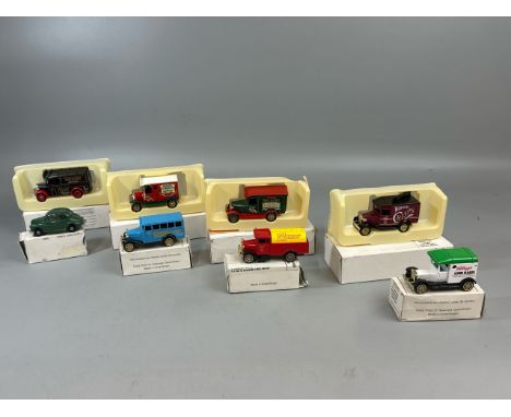 Corgi and Lledo promotional diecast vehicles in plain mail away boxes (8) / T8 