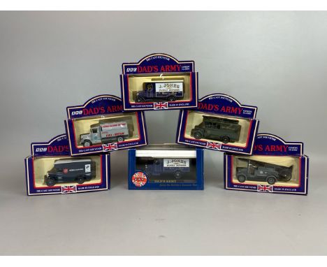Dad's Army - Six boxed model vehicles / T7 