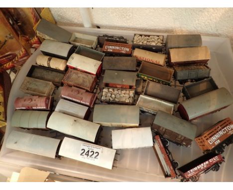 Tray of mixed named model railway tracks including Dapol and Hornby CONDITION REPORT: OO gauge