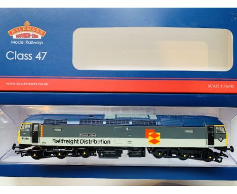 Bachmann OO Scale 32-816 Clas 47 365 Diamond Jubilee Diesel Loco Boxed