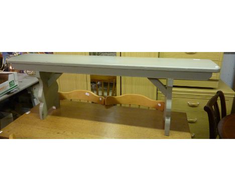 Painted bench