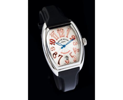 Conquistador model, Benfica limited edition with Nº 02/30 and with ref. Nº 8002 SC. Automatic mechanical movement with date a