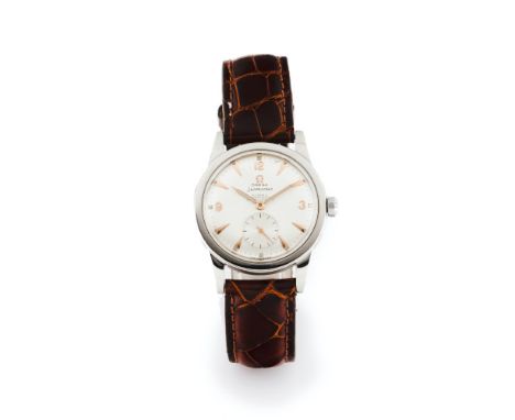 Semaster model. Automatic mechanical movement COSC certified (cal. 342) with serial Nº 11995410. Stainless steel case with Re