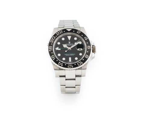 GMT-MASTER II model with ref Nº 16710 and serial Nº 19xw1242. Automatic mechanical movement with GMT function and date at 15h