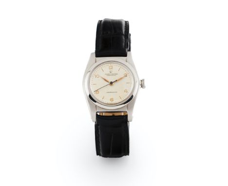 Oyster perpetual model with ref. Nº 2940. Automatic mechanical COSC certified movement with serial Nº 56986. Stainless steel 