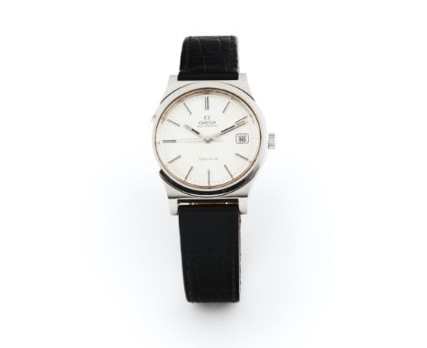 Genéve model. Automatic mechanical movement (Cal. 1012) with date at 15h and serial Nº 37796391. Stainless steel case with re