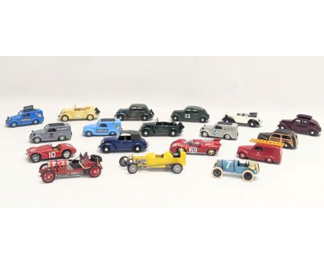 A collection of Brumm model cars 