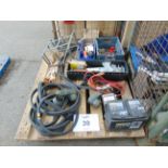 Tools, Jump Leads, Battery, Can holder etc