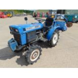 Iseki TX210 4x4 Diesel Compact Tractor c/w Rotovator