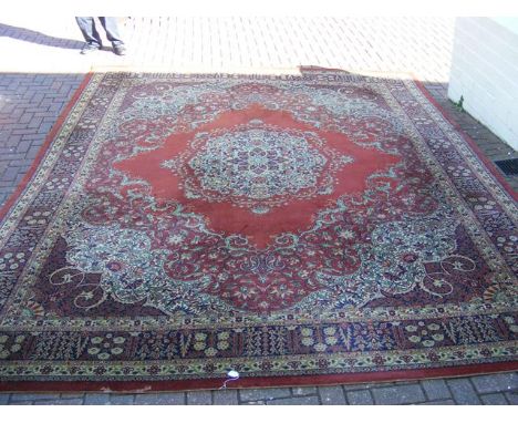 Middle Eastern style carpet square - 410cm x 320cm 