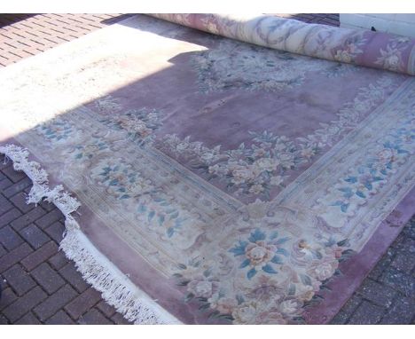Large Chinese style carpet - 460cm x 365cm