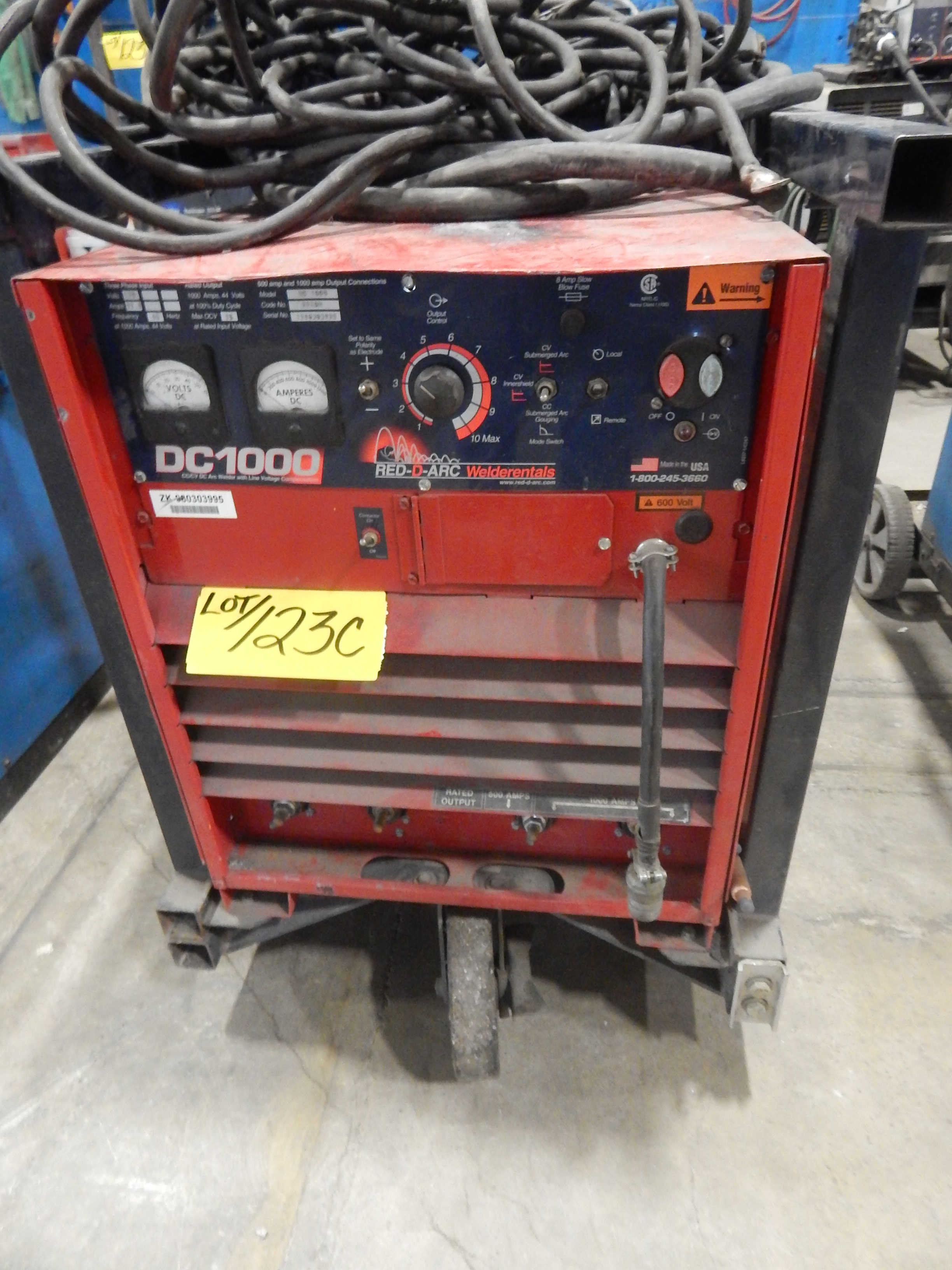 REDDARC DC1000 ARC WELDER