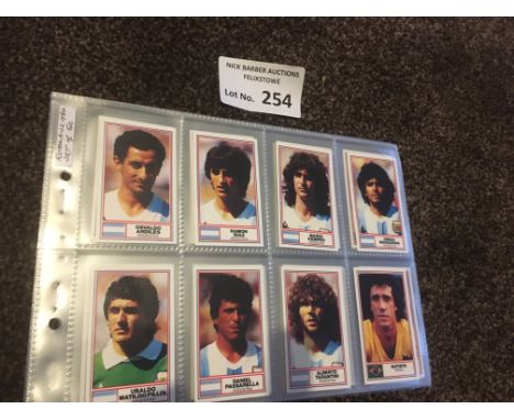 1984 Rothman International Football Stars Complete Set of (50