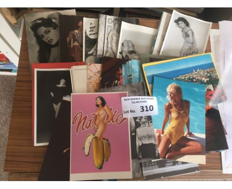 Postcards : Bundle of glamour cards in good cond - vintage &amp; modern (48)