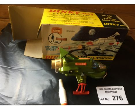 Diecast : Dinky UFO Interceptor No. 351 - original box &amp; model in great condition